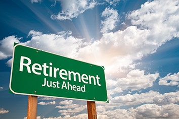 Retirement sign