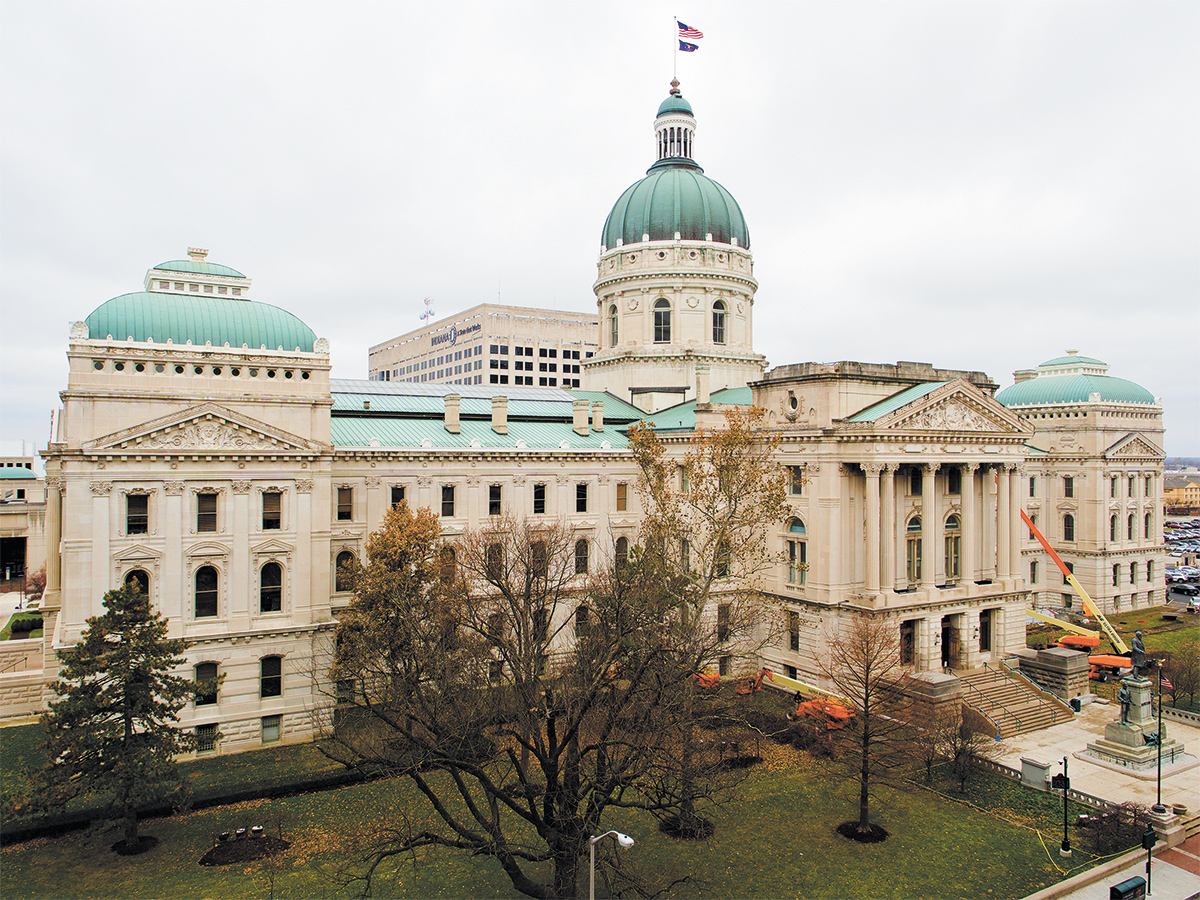 Indiana Statehouse closed leading up to Biden inauguration - The ...