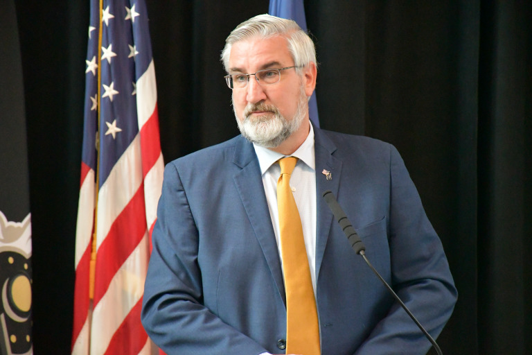 Holcomb signs tax bill to support South Bend baseball – Inside INdiana  Business