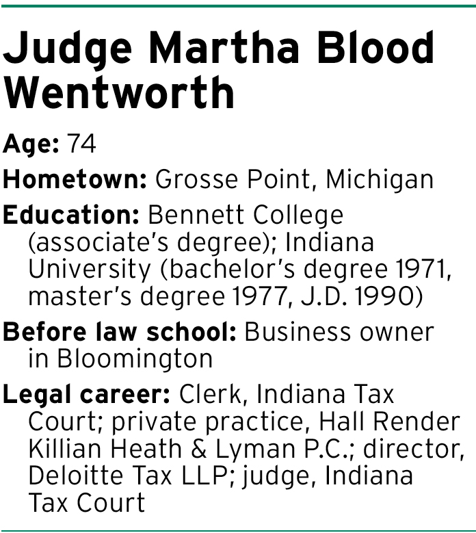 Leading with passion Tax Court judge Wentworth reflects on career