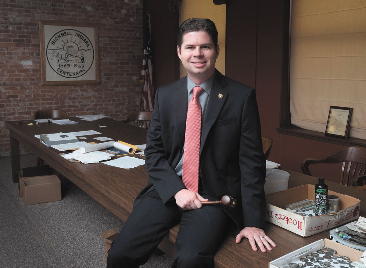 Thomas Estabrook juggles law school, mayoral duties The Indiana Lawyer